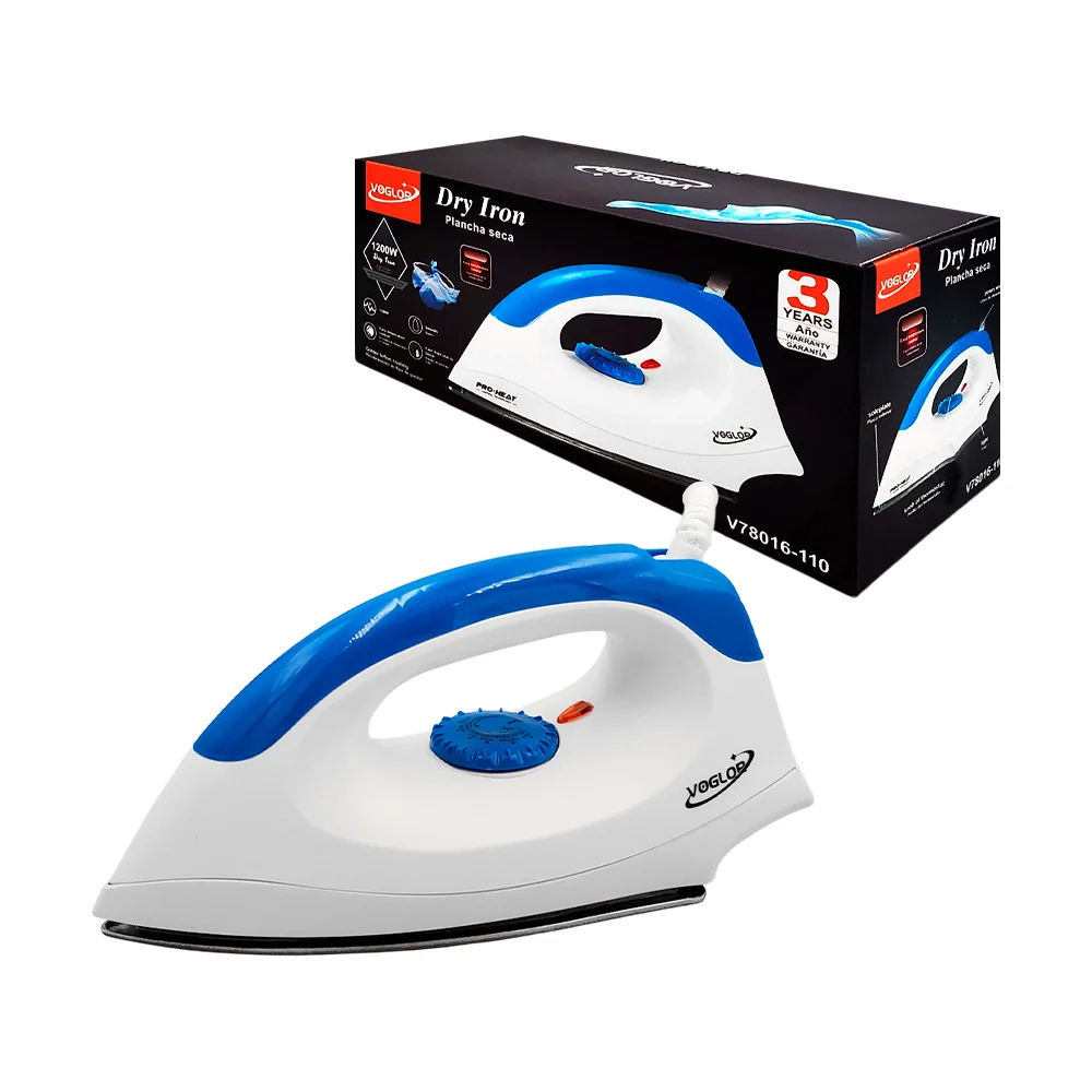 Plancha para ropa para planchar en seco, 1200w, temperatura ajustable…