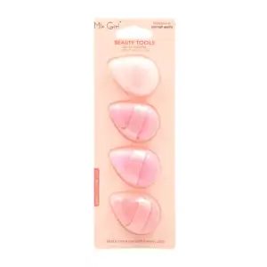 Blíster con 4 mini esponjas suaves para dedos, variedad de colores / …