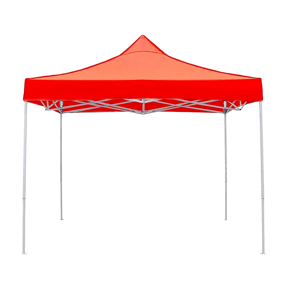 Carpa + toldo plegable, 3x3m, variedad de colores / 10172-3