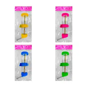 Bebedero para hamsters, con broche de seguridad, 125ml, variedad de c…