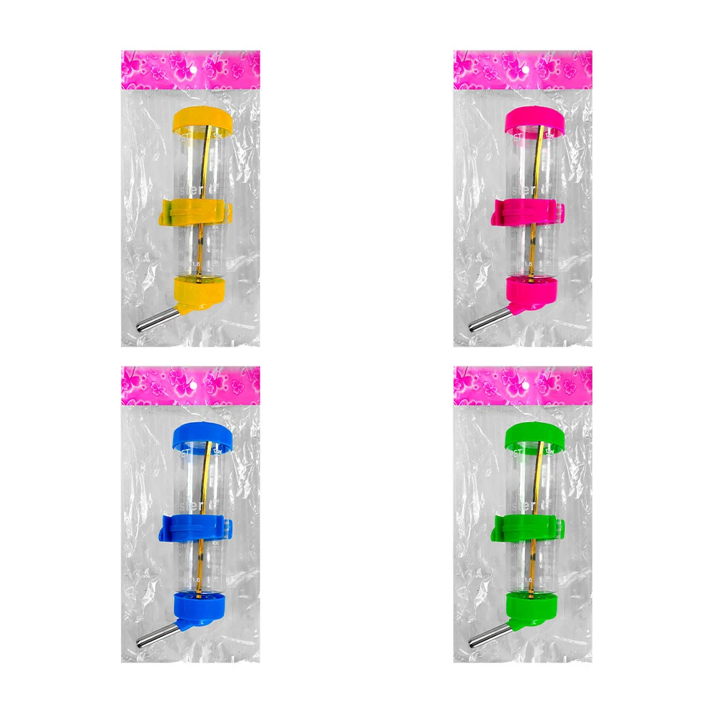 Bebedero para hamsters, con broche de seguridad, 125ml, variedad de c…