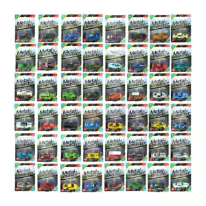 1pz carrito coleccionable, metálico, deportivo o clásico, escala 1:64…