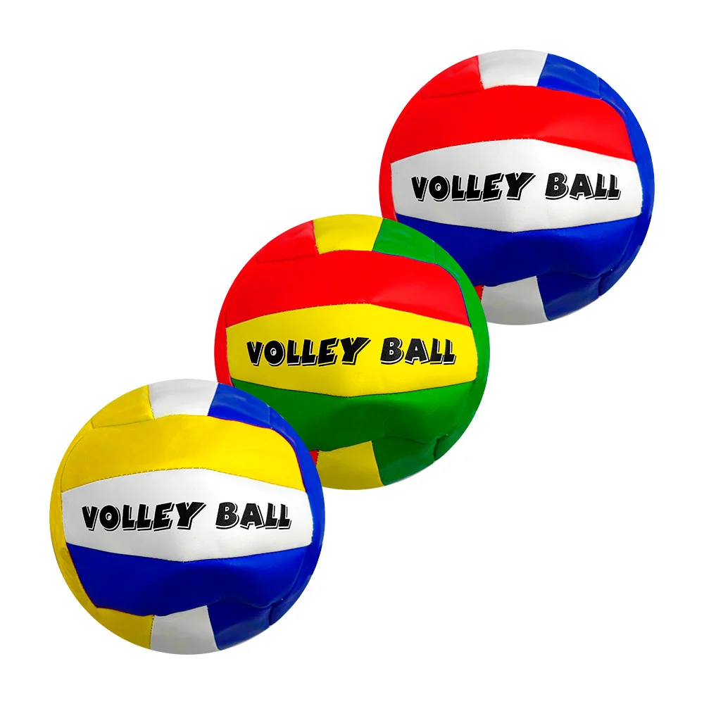 1pza Balón tricolor cosido #5 para voleibol, variedad de colores / vo…