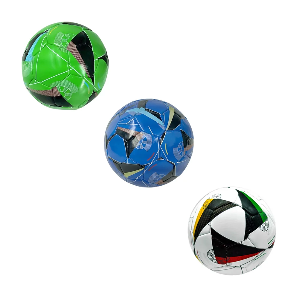 1pza Balón de fútbol #5 con detalles de triángulos, varios colores / …