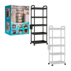 Organizador multifuncional de 5 niveles resistente, con llantas, wzj-…