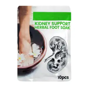 Paquete con 10 bolsas, concentrado herbal para los pies y riñones / r…