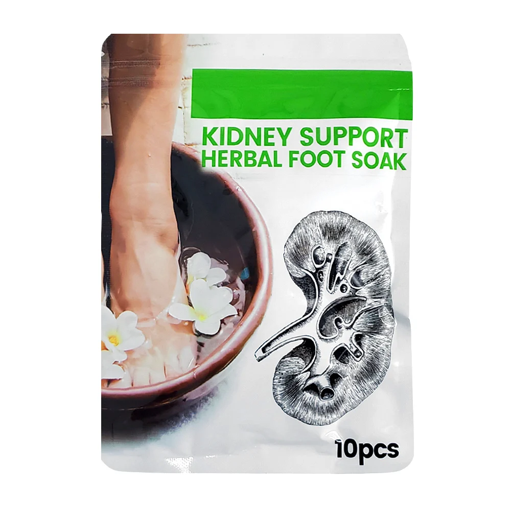Paquete con 10 bolsas, concentrado herbal para los pies y riñones / r…