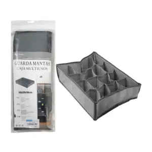 Caja organizadora multifuncional de tela con 16 compartimentos, 36x28…
