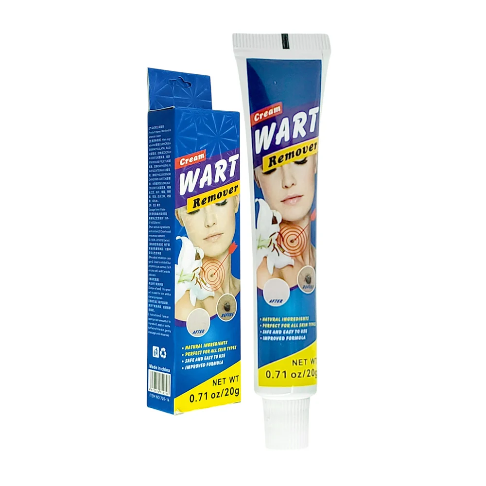 Crema con extractos naturales para remover las verrugas, 20g / gs-612