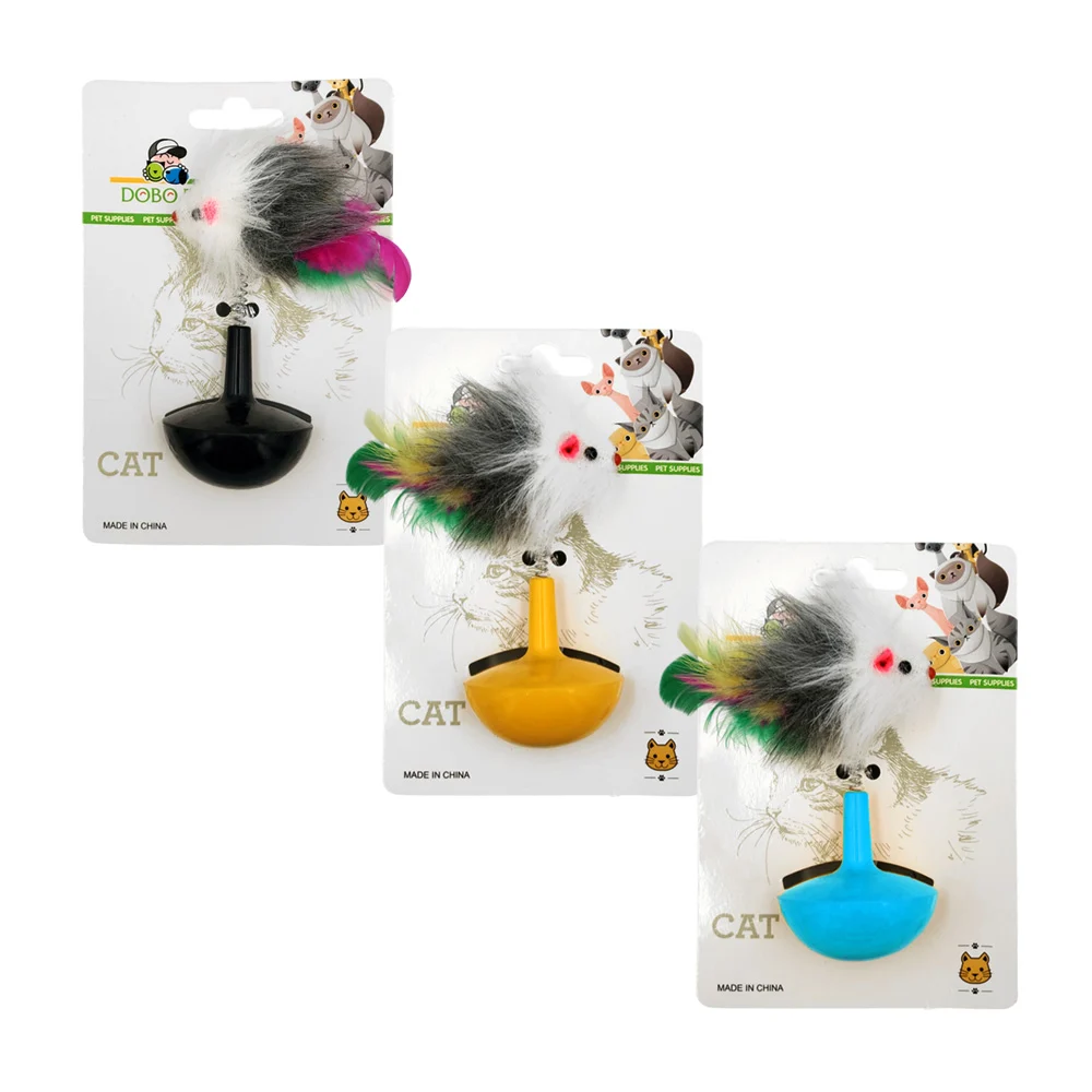 Blíster con juguete interactivo para gatos, equilibrio automático + d…