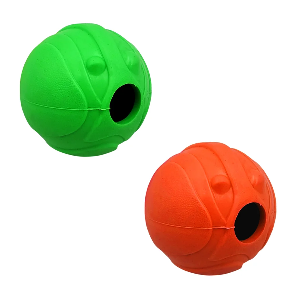 Pelota interactiva de plástico para mascotas, hueca con relieves, 7cm…