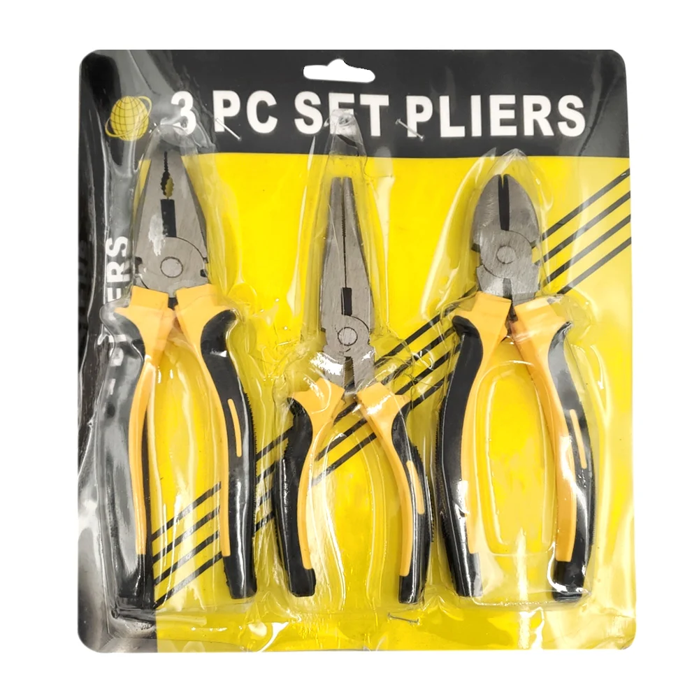 Kit de 3 pinzas de corte goodwill, punta y corte, corte diagonal y el…