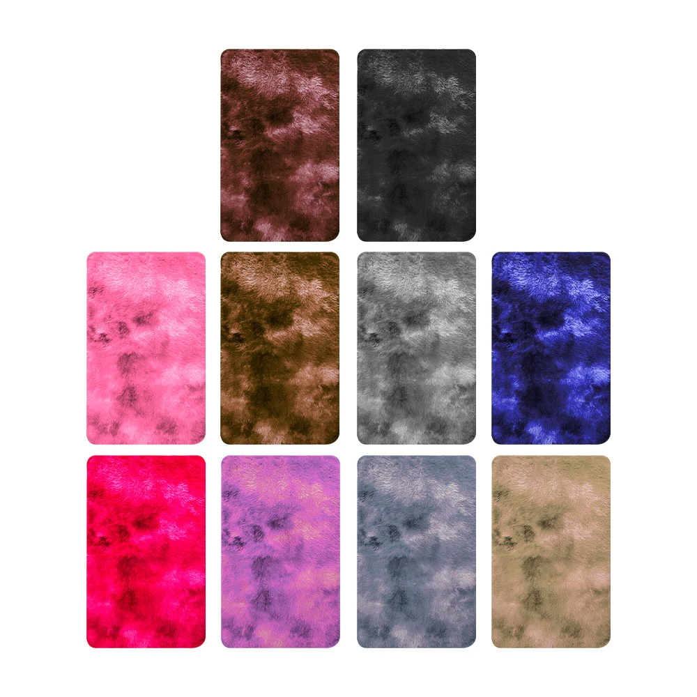 Tapete / alfombra para interior afelpado, variedad de colores / t-300…