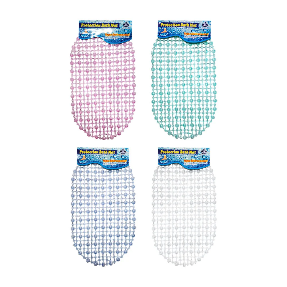 Tapete de baño ovalado con protección anticaídas, varios de colores, …