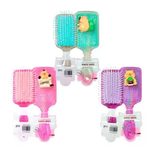 1pz cepillo rectangular para el cabello, figura 3d de capibara con gl…