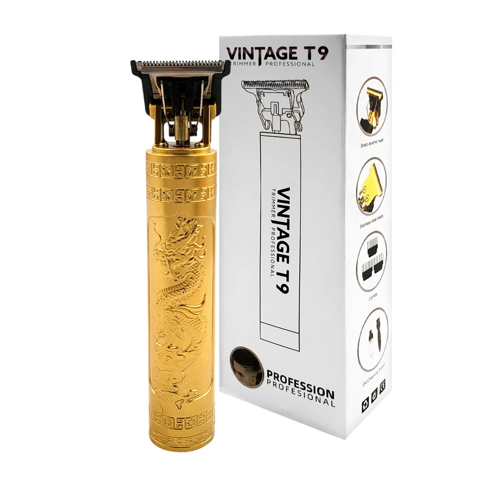 Máquina trimmer cortadora inalámbrica de pelo + 4 peinetas intercambi…