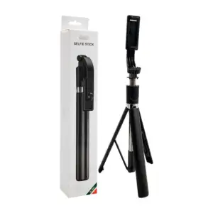 Selfie stick byz, inalámbrico, giro 360, control, base tripie con est…