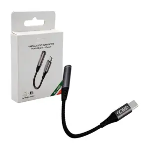Adaptador byz de audio digital, convertidor auxiliar 3.5mm a tipo-c /…