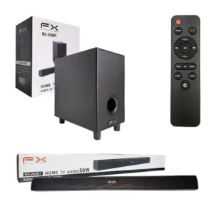 Barra de sonido fx para audio de tv en casa, potencia 50w / bs-209bt