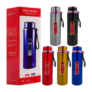 Termo liso de acero inoxidable con capacidad 1000ml e infusor, varied…