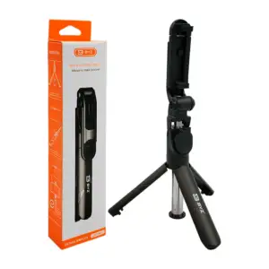 Selfie stick byz, inalámbrico, con giro 360, control y tripie estabil…