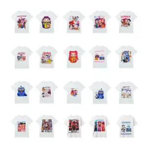 1pz camisa playera infantil con estampado de k-pop demon hunters, var…