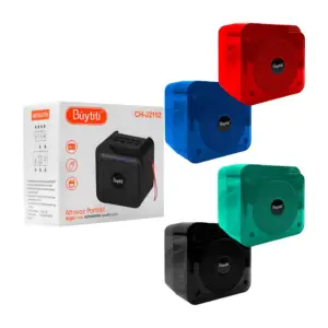 Bocina pequeña, cuadrada portátil, puerto usb, tf y radio, variedad d…