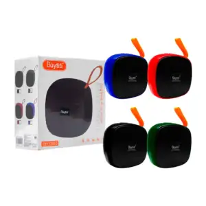 Bocina inalámbrica pequeña cuadrada, puerto usb, tf y radio, sonido 3…