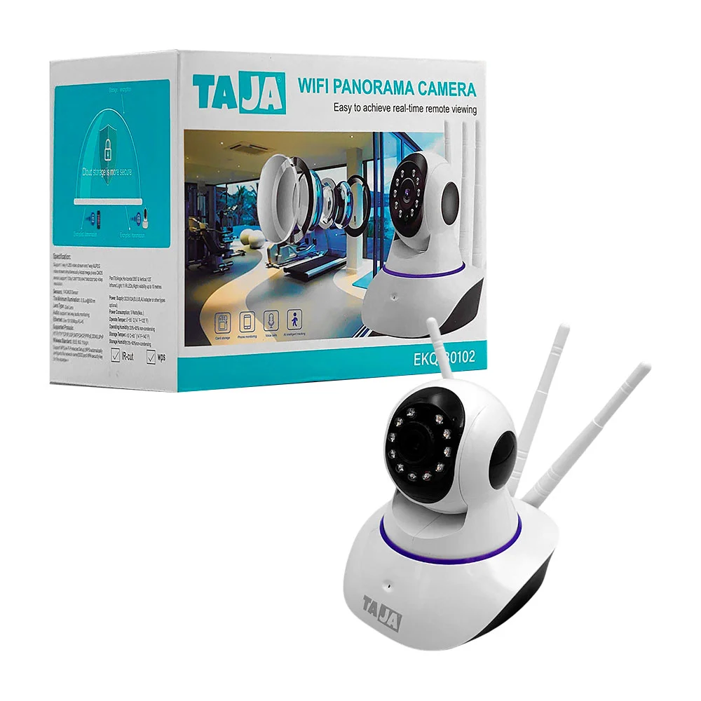 Cámara wifi taja con enfoque panorámico, entrada tf y con llamada de …