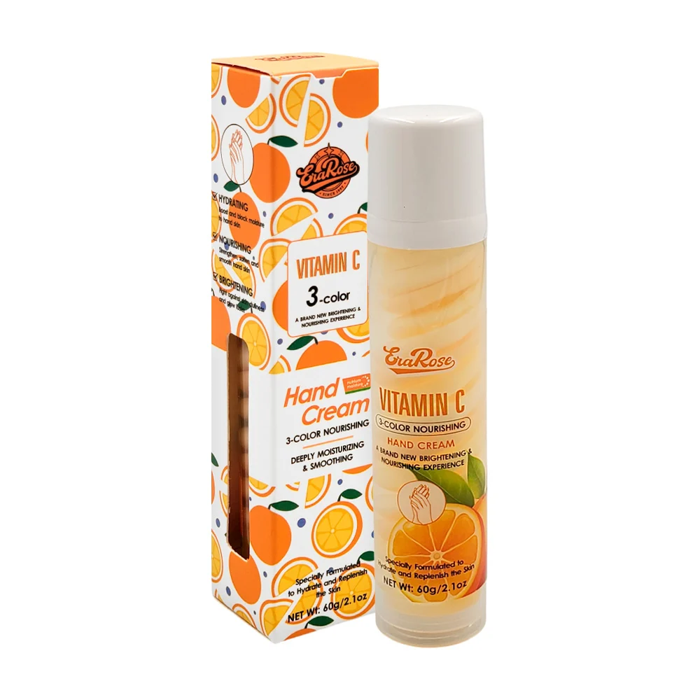 Crema de 3 colores con extracto de vitamina c para manos, 60g / hand …