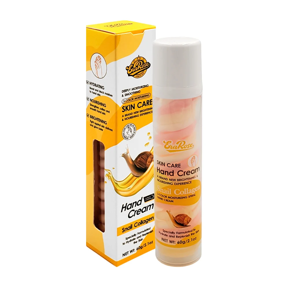 Crema de 3 colores con extracto de colágeno para manos, 60g / hand cr…