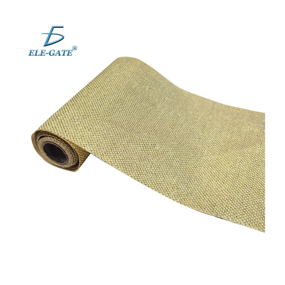 Rollo de papel decorativo metálico dorado con textura, 2.7 metros x 2…