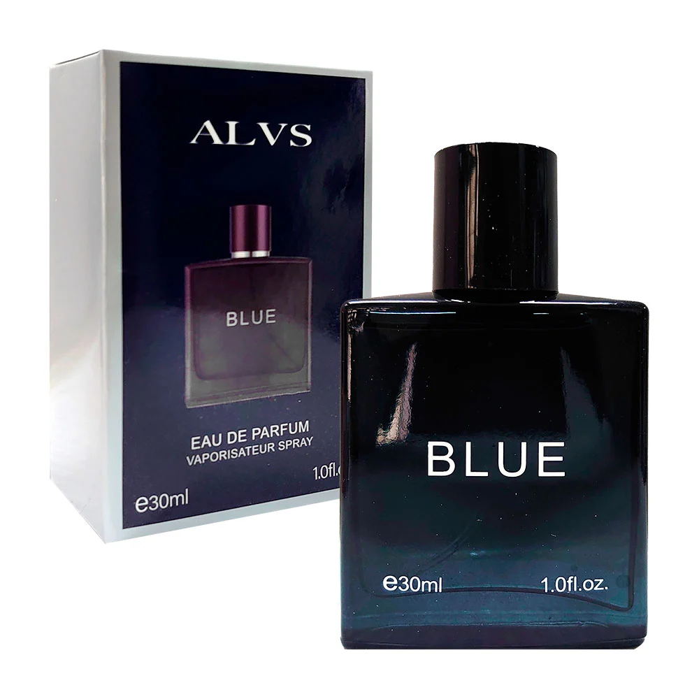 Perfume alvs blue en spray con fragancia para hombre, 30ml / jh300-13