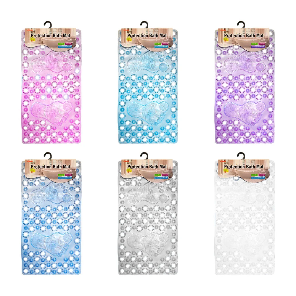 Tapete de plástico para el baño, antiderrapante, rectangular de 63x33…
