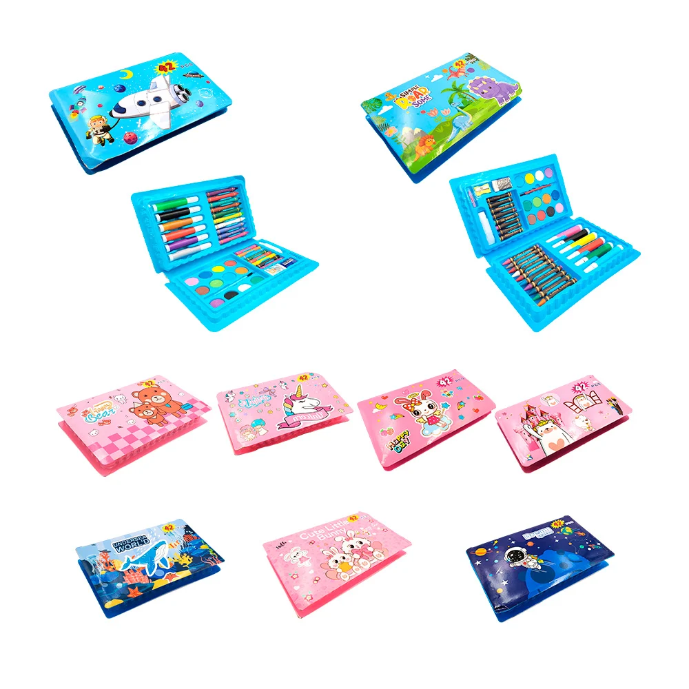 Estuche set de arte con 42 piezas para colorear dibujar, variedad de …