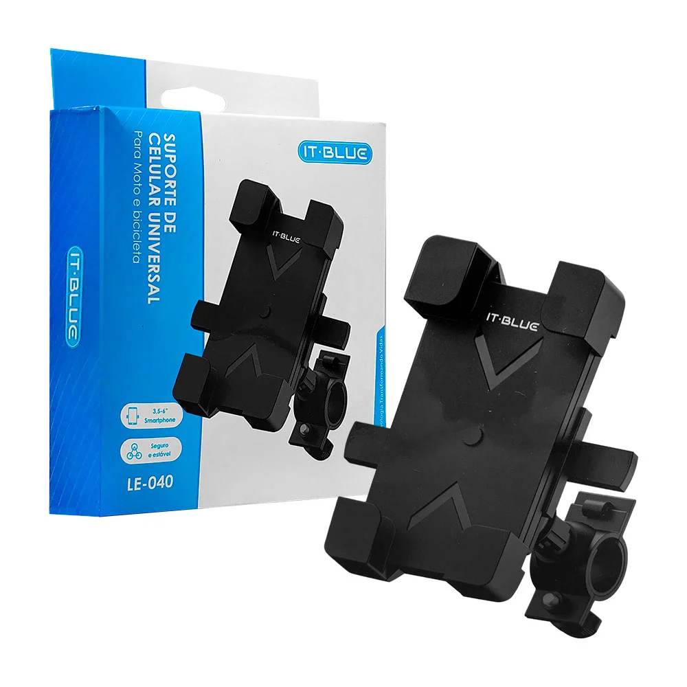 Soporte universal para celular, giro de 360 grados, ajustable a moto …