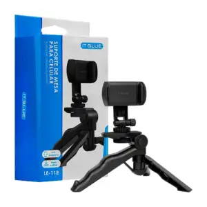 Soporte portatil de mesa para celular, ajustable, rotación de 360 gra…