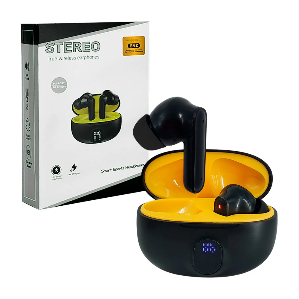 Audífonos inalámbricos stereo + estuche de carga, variedad de colores…