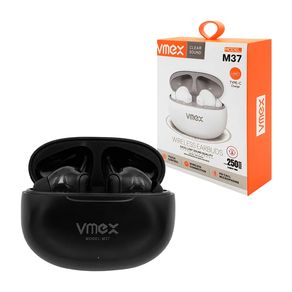 Audífonos vmex inalámbricos, manos libres, touch, ergonómicos + estuc…