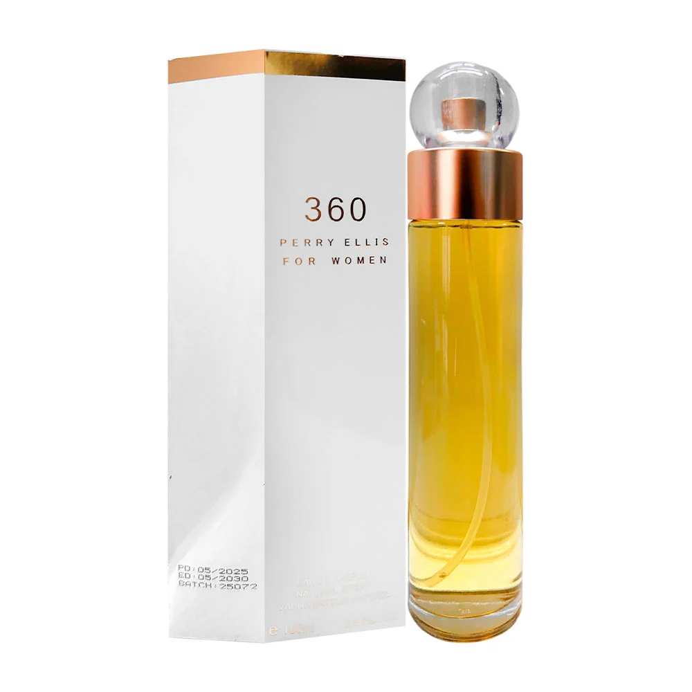 Perfume 360 perry ellis en spray con fragancia para dama, 100ml / mu0…