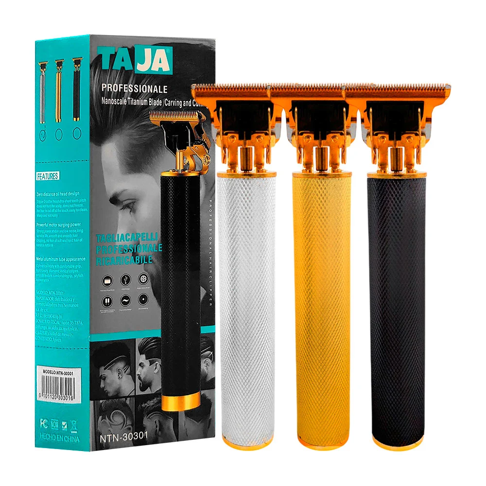 Trimmer profesional, inalámbrico con diseño ranurado + accesorios, va…