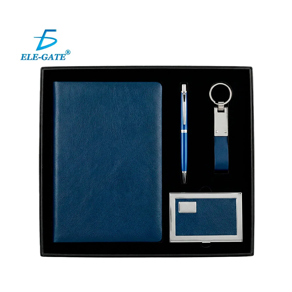 Set de regalo para caballero, con libreta, tarjetero, llavero y pluma…