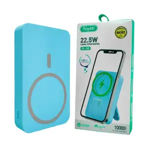 Power bank - batería portátil pequeña inalámbrica 10000mah, puerto us…