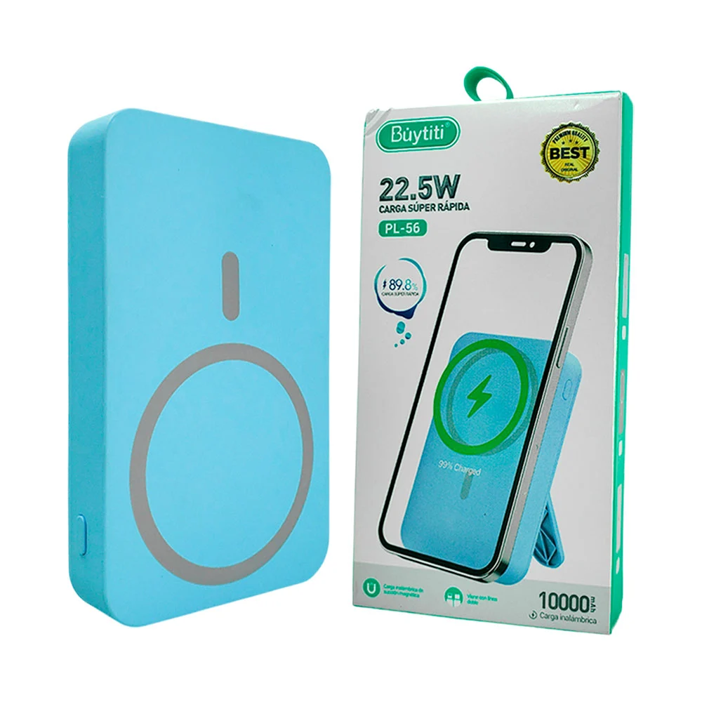 Power bank - batería portátil pequeña inalámbrica 10000mah, puerto us…
