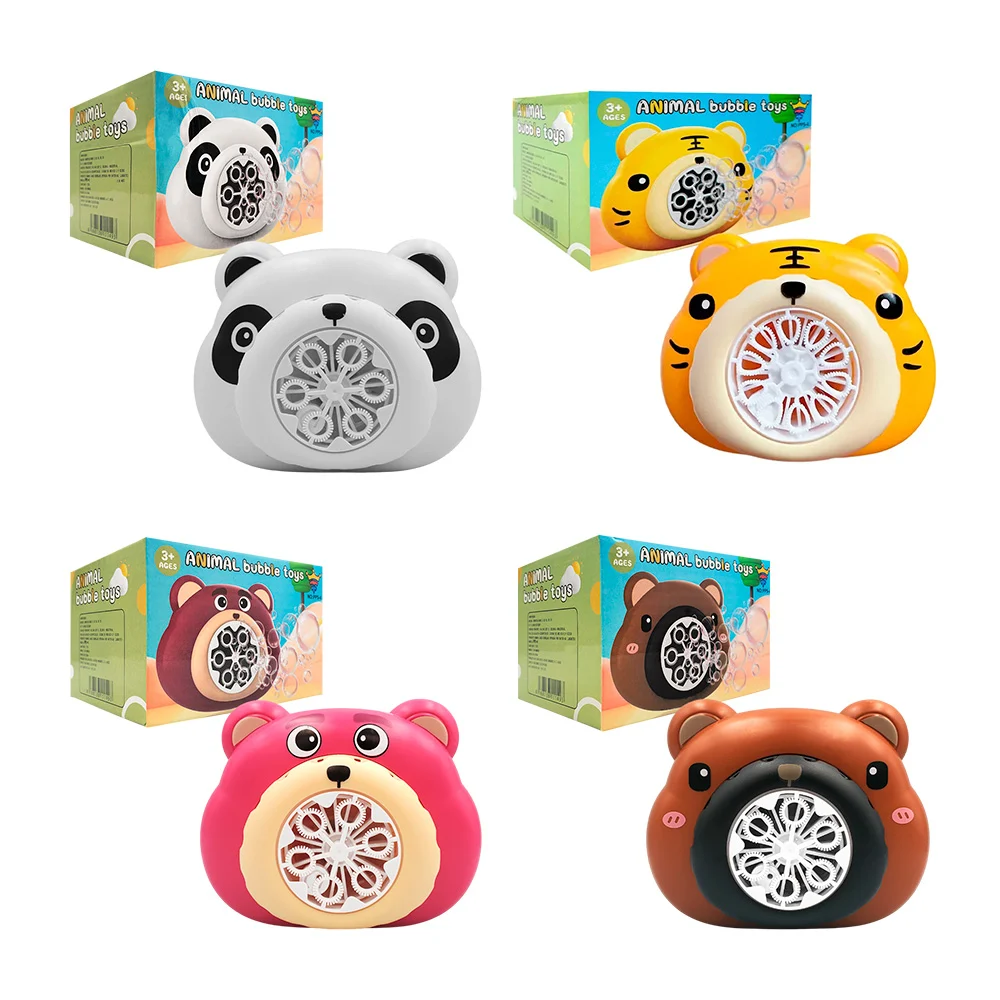 Cámara eléctrica con forma de animal lanzadora de burbujas + 2 botes …