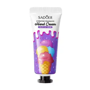 Mini crema hidratante sadoer con extracto de uva y helado para manos,…