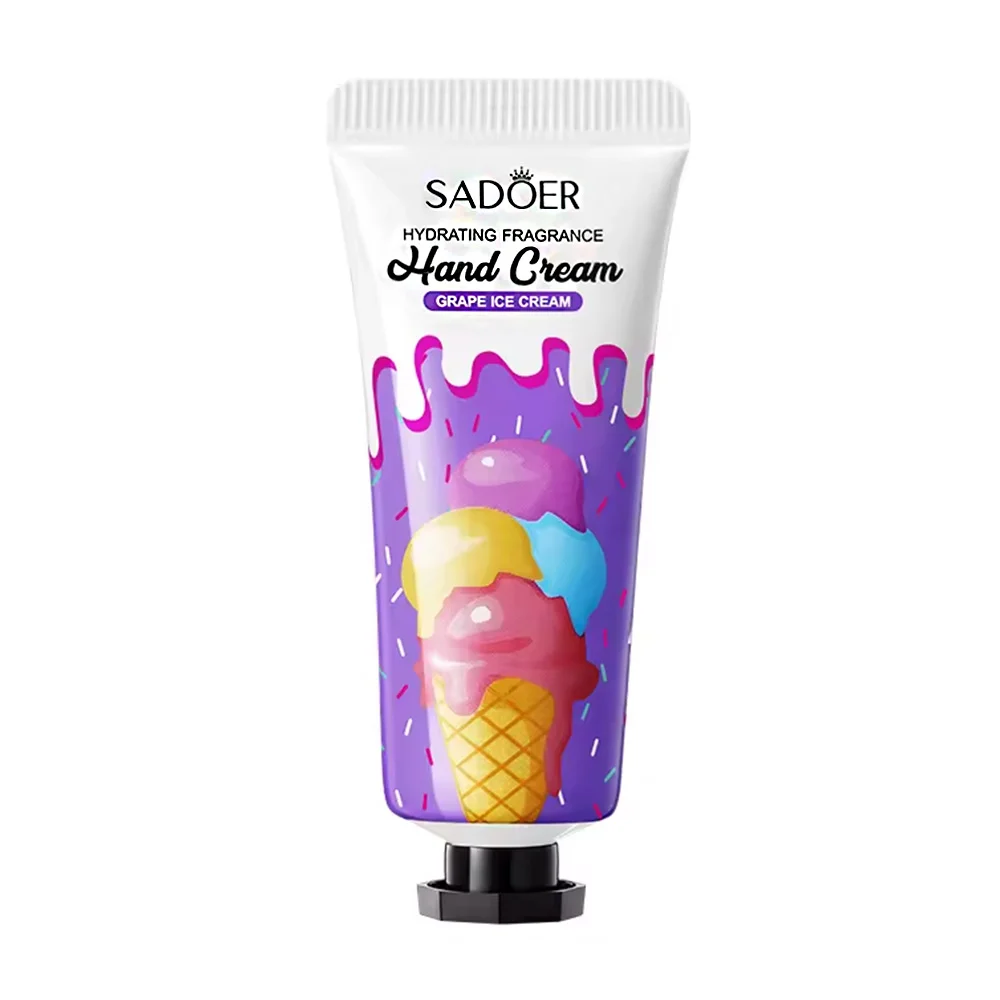 Mini crema hidratante sadoer con extracto de uva y helado para manos,…