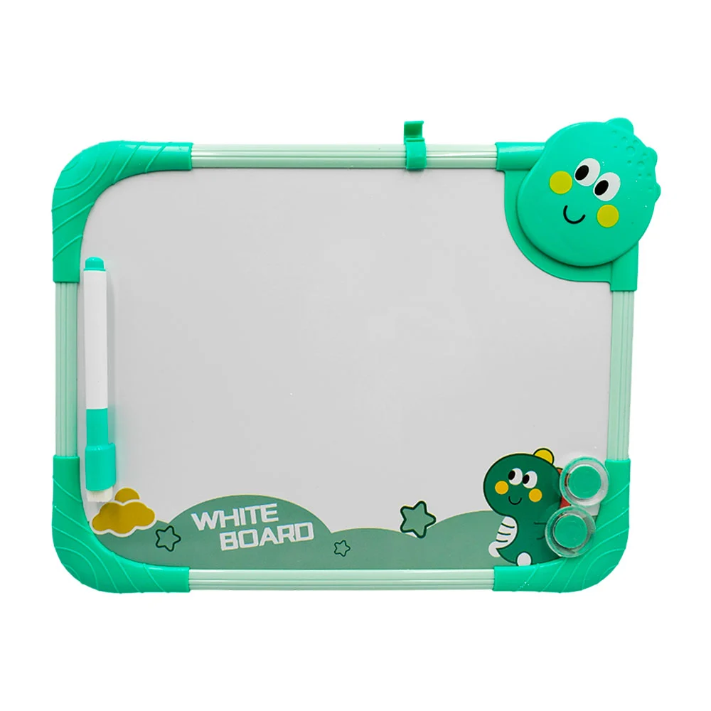 Pizarron infantil con diseño de dinosaurio 34x26cm + plumón  / white …