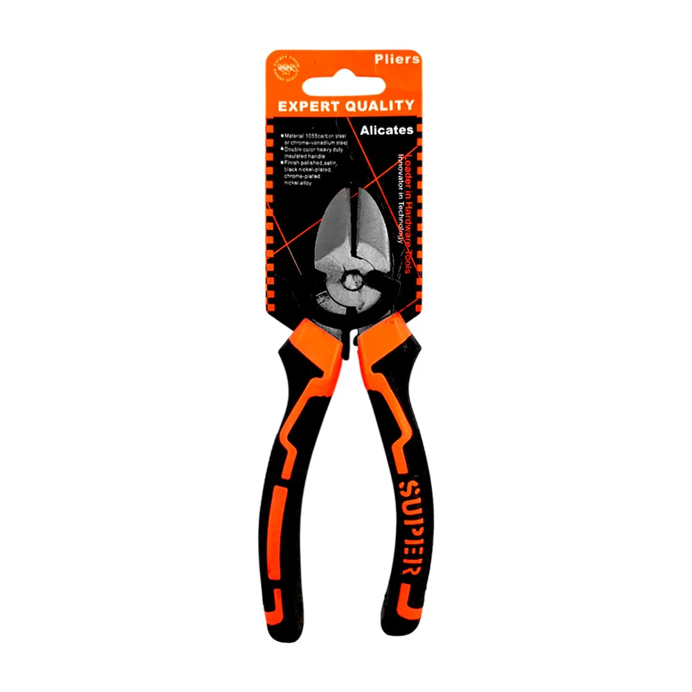 Pinza - alicate de 8 pulgadas con punta de corte y mango de antiderra…