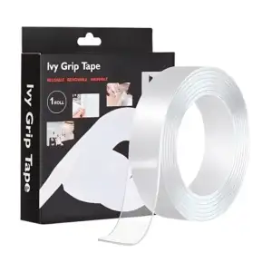 Cinta doble cara transparente segaran de 5 metros / ivy grip tape / t…